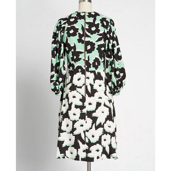 ModCloth Closet London 10 Floral Puff Sleeve Midi Dress NWT - Picture 5 of 9